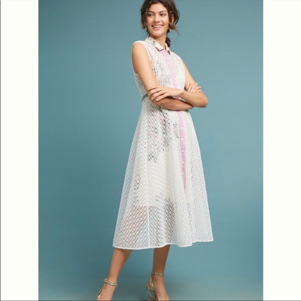 NWT Tracy Reese x Anthropologie Cherry Blossom Dress - Picture 10 of 11